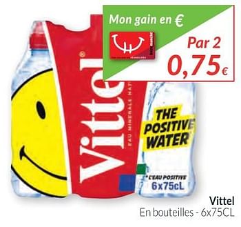 Promotions Vittel en bouteilles - Vittel - Valide de 01/12/2017 à 31/12/2017 chez Intermarche
