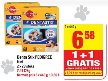 Promoties Denta stix pedigree - Pedigree - Geldig van 06/12/2017 tot 12/12/2017 bij Smatch