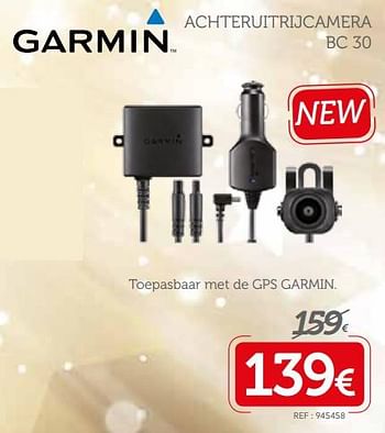 Promoties Garmin achteruitrijcamera bc 30 - Garmin - Geldig van 03/12/2017 tot 07/01/2018 bij Auto 5