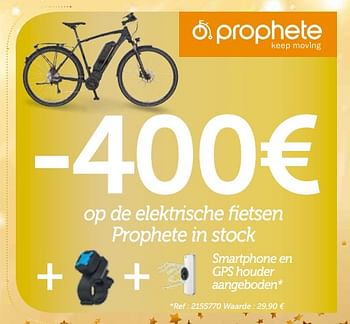 Promoties Smartphone en gps houder - Prophete - Geldig van 03/12/2017 tot 07/01/2018 bij Auto 5