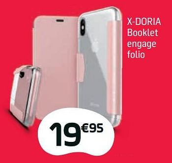 Promotions X-doria booklet engage folio - X-Doria - Valide de 04/12/2017 à 03/01/2018 chez Base