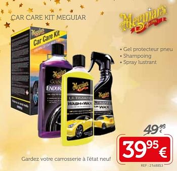 Promotions Car care kit meguiar - meguiar's - Valide de 03/12/2017 à 07/01/2018 chez Auto 5