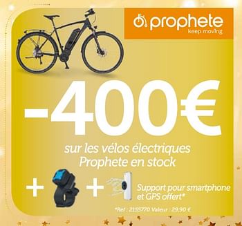 Promotions Smartphone et gps offert - Prophete - Valide de 03/12/2017 à 07/01/2018 chez Auto 5