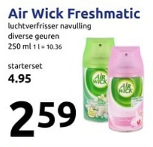 Promoties Air wick freshmatic - Airwick - Geldig van 06/12/2017 tot 12/12/2017 bij Action