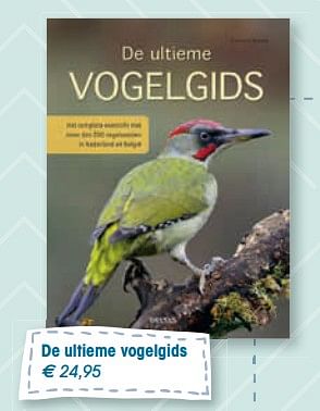 Promoties De ultieme vogelgids - Huismerk - Standaard Boekhandel - Geldig van 01/12/2017 tot 31/12/2017 bij Standaard Boekhandel