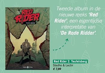 Promoties Red rider 2 teufelsberg stedho + lectrr - Huismerk - Standaard Boekhandel - Geldig van 01/12/2017 tot 31/12/2017 bij Standaard Boekhandel