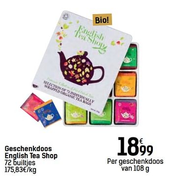 Promotions Geschenkdoos english tea shop - Produit maison - Carrefour  - Valide de 06/12/2017 à 24/12/2017 chez Carrefour