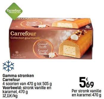 Promoties Gamma stronken carrefour - Huismerk - Carrefour  - Geldig van 06/12/2017 tot 24/12/2017 bij Carrefour