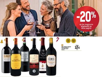Promoties Aoc château gassiot côtes de bourg rood, mdc 2014 - Rode wijnen - Geldig van 06/12/2017 tot 24/12/2017 bij Carrefour