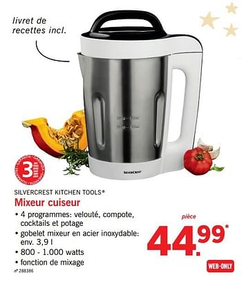 Promotion Lidl Silvercrest Mixeur Cuiseur Silvercrest Appareils Electriques Valide Jusqua 4 Promobutler