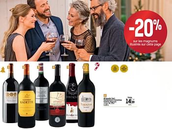 Promoties Afriquedu sud - stellenbosch kanonkop kadette magnum rouge, mo 2014 - Rode wijnen - Geldig van 06/12/2017 tot 24/12/2017 bij Carrefour