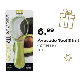 Promoties Avocado tool 3 in 1 - Joie - Geldig van 07/12/2017 tot 31/12/2017 bij ShopWillems
