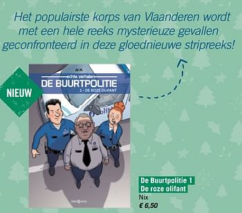 Promotions De buurtpolitie 1 de roze olifant - Produit Maison - Standaard Boekhandel - Valide de 01/12/2017 à 31/12/2017 chez Standaard Boekhandel