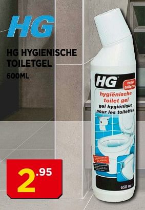 Promoties Hg hygienische toiletgel - HG - Geldig van 07/12/2017 tot 31/12/2017 bij Bouwcenter Frans Vlaeminck