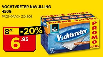 Promoties Vochtvreter navulling - Bison - Geldig van 07/12/2017 tot 31/12/2017 bij Bouwcenter Frans Vlaeminck