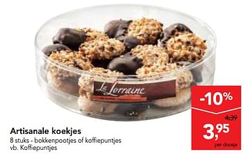 Promoties Artisanale koekjes - Huismerk - Makro - Geldig van 13/12/2017 tot 30/12/2017 bij Makro