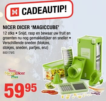 Promoties Nicer dicer magiccube - Nicer Dicer - Geldig van 07/12/2017 tot 31/12/2017 bij HandyHome