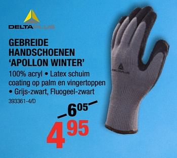Promoties Gebreide handschoenen apollon winter - Deltaplus - Geldig van 07/12/2017 tot 31/12/2017 bij HandyHome