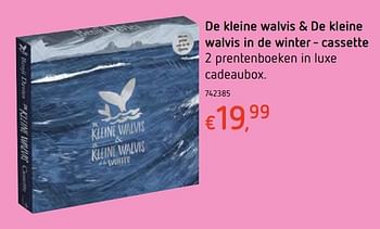 Promoties De kleine walvis + de kleine walvis in de winter - cassette - Huismerk - Dreamland - Geldig van 13/12/2017 tot 30/12/2017 bij Dreamland
