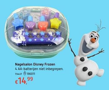 Promoties Nagelsalon disney frozen - Disney - Geldig van 13/12/2017 tot 30/12/2017 bij Dreamland