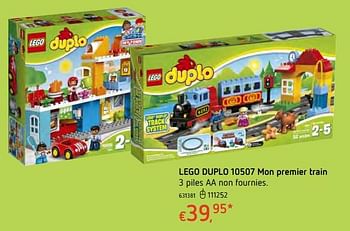 Promoties Lego duplo mon premier train - Lego - Geldig van 11/12/2017 tot 30/12/2017 bij Dreamland