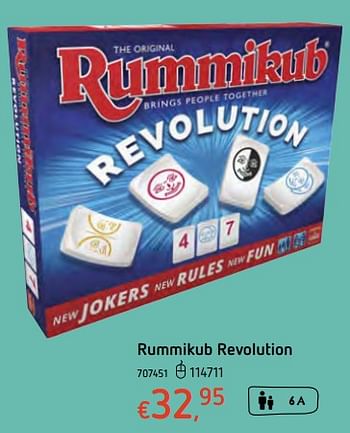 Promotions Rummikub revolution - Hasbro - Valide de 11/12/2017 à 30/12/2017 chez Dreamland