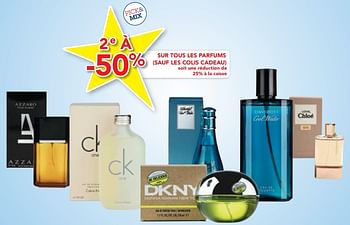 Promoties 2e à  -50% sur tous les parfums - Huismerk - Makro - Geldig van 13/12/2017 tot 30/12/2017 bij Makro
