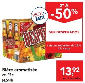 Promotions Bière aromatisée - Desperados - Valide de 13/12/2017 à 30/12/2017 chez Makro