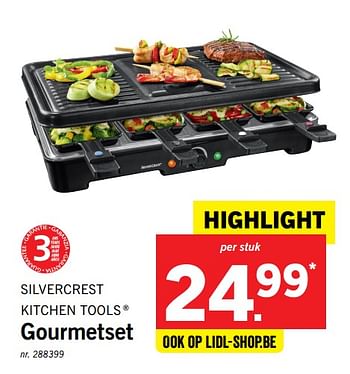 SilverCrest Silvercrest kitchen gourmetset - Promotie bij Lidl