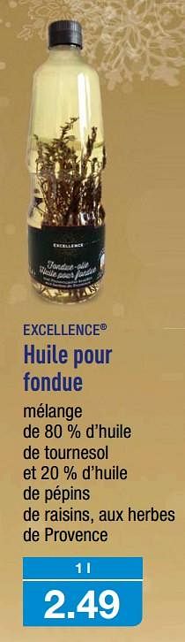 Promotions Huile pour fondue - Produit maison - Aldi - Valide de 13/12/2017 à 19/12/2017 chez Aldi