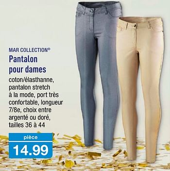 Promotions Pantalon pour dames - Mar Collection - Valide de 13/12/2017 à 19/12/2017 chez Aldi