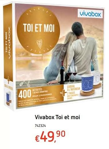 Promotions Vivabox toi et moi - Vivabox - Valide de 11/12/2017 à 30/12/2017 chez Dreamland
