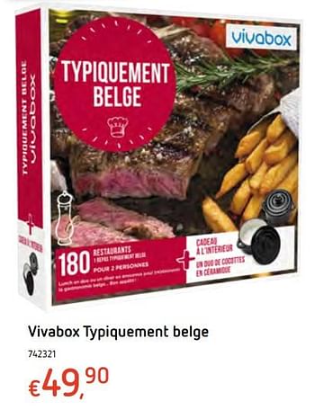 Promotions Vivabox typiquement belge - Vivabox - Valide de 11/12/2017 à 30/12/2017 chez Dreamland