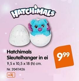 Promotions Hatchimals sleutelhanger in ei - Hatchimals - Valide de 07/12/2017 à 31/12/2017 chez Fun