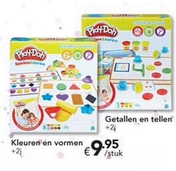Promoties Kleuren en vormen - Play-Doh - Geldig van 09/12/2017 tot 31/12/2017 bij Happyland