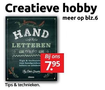 Promoties Creatieve hobby tips + technieken. - Huismerk - Boekenvoordeel - Geldig van 09/12/2017 tot 31/12/2017 bij BoekenVoordeel