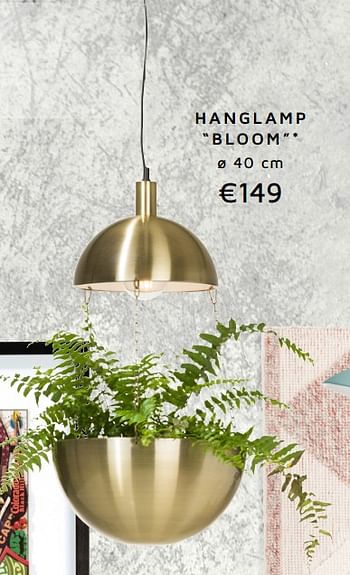 Promoties Hanglamp bloom - CoCo Maison - Geldig van 01/12/2017 tot 31/12/2017 bij Xooon