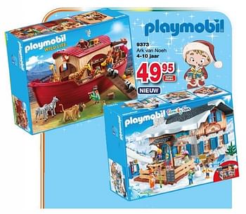 Promoties 9373 ark van noeh - Playmobil - Geldig van 11/12/2017 tot 31/12/2017 bij Multi-Land