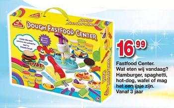 Promoties Fastfood center - Play-Doh - Geldig van 11/12/2017 tot 31/12/2017 bij Multi-Land