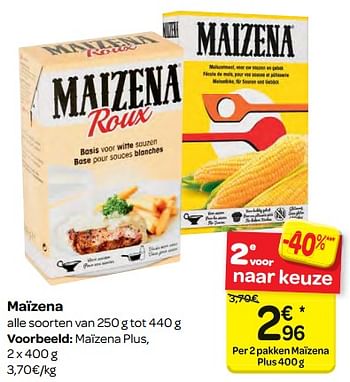 Promoties Maïzena - Maizena  - Geldig van 13/12/2017 tot 18/12/2017 bij Carrefour