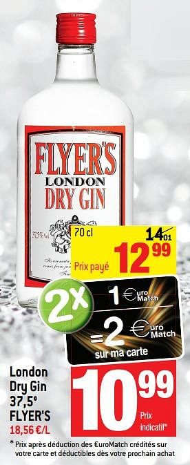 Promotions London dry gin flyer`s - Flyer's - Valide de 13/12/2017 à 19/12/2017 chez Smatch