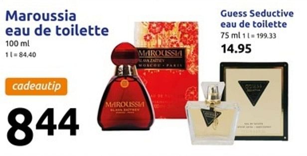 promotion Action: Maroussia eau de 