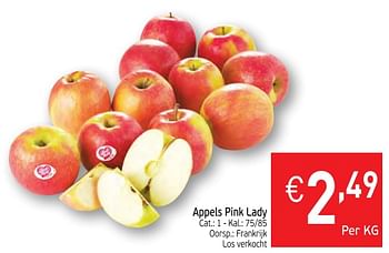 Promoties Appels pink lady - Huismerk - Intermarche - Geldig van 12/12/2017 tot 17/12/2017 bij Intermarche