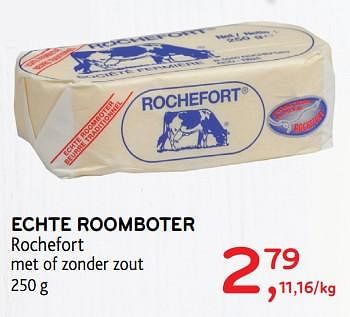 Promoties Echte roomboter - Rochefort - Geldig van 13/12/2017 tot 02/01/2018 bij Alvo
