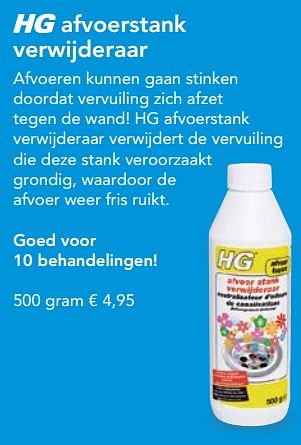 Promoties Hg afvoerstank verwijderaar - HG - Geldig van 01/12/2017 tot 03/01/2018 bij Blokker