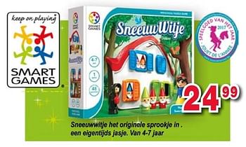 Promoties Sneeuwwitje het originele sprookje in een eigentijds jasje - Smart Games - Geldig van 11/12/2017 tot 31/12/2017 bij Vavantas