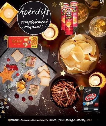 Promotions Pringles - Pringles - Valide de 13/12/2017 à 01/01/2018 chez Smatch