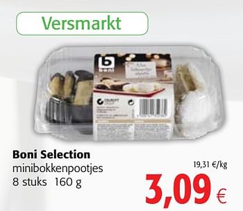 Promoties Boni selection minibokkenpootjes - Boni - Geldig van 13/12/2017 tot 02/01/2018 bij Colruyt