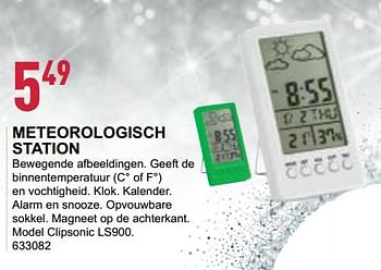 Promoties Meteorologisch station - Huismerk - Trafic  - Geldig van 13/12/2017 tot 19/12/2017 bij Trafic