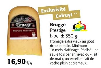 Promotions Brugge prestige - Brugge - Valide de 13/12/2017 à 02/01/2018 chez Colruyt